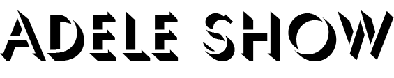 The Adele Show black logo
