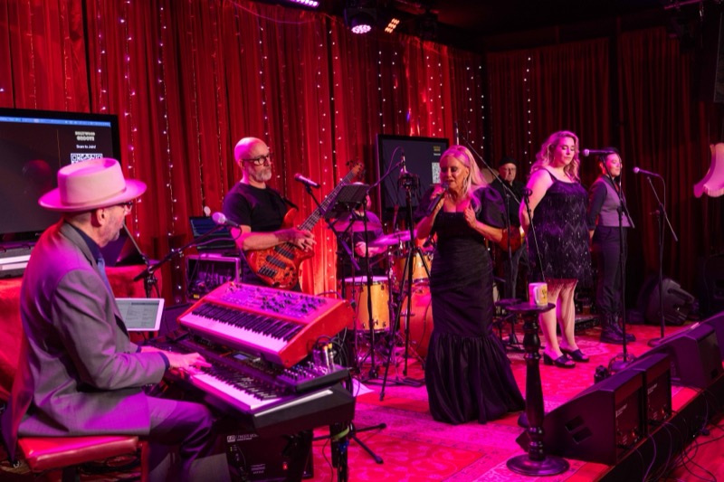 The Adele Show full band on stage